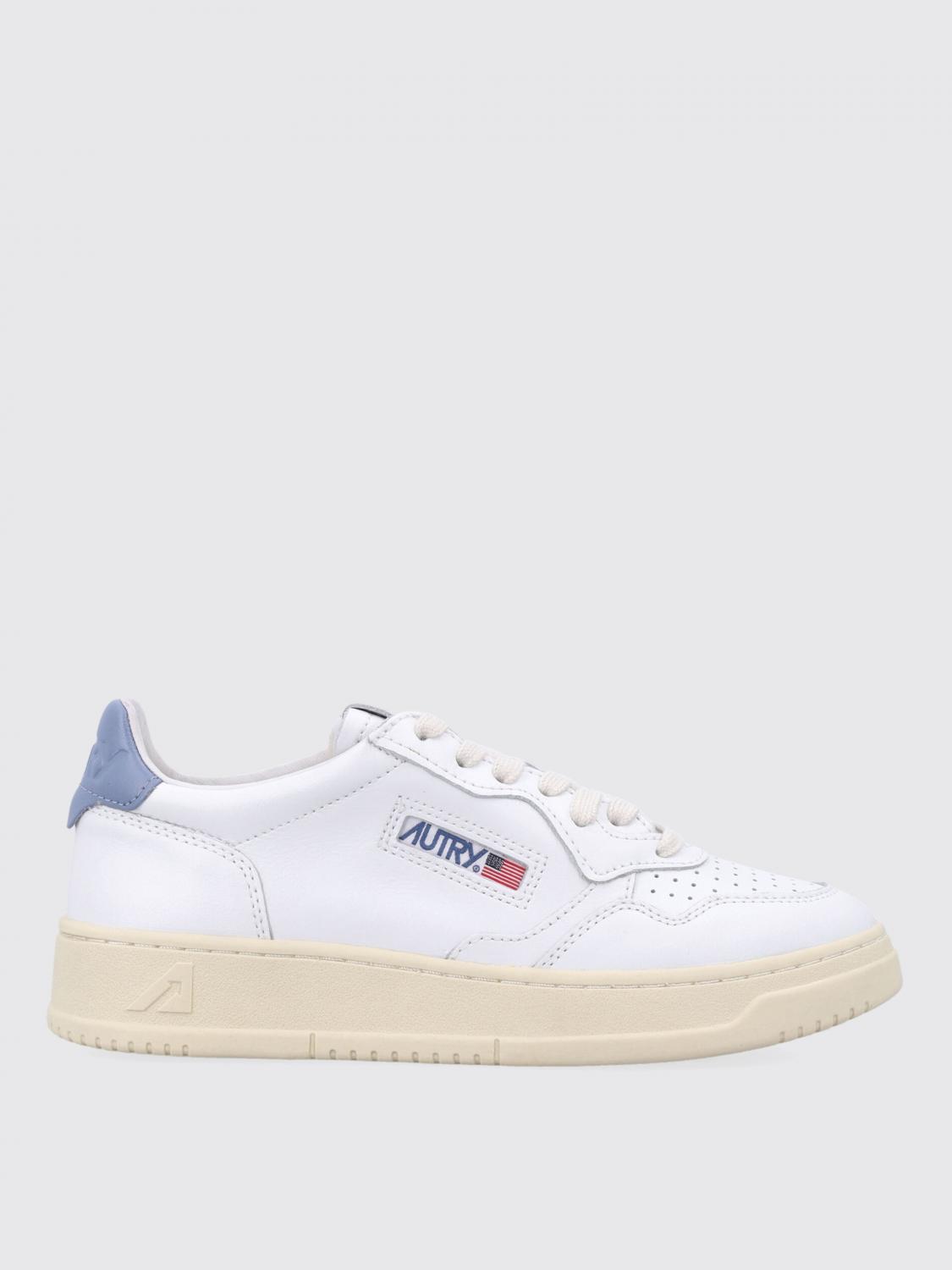 AUTRY SNEAKERS: Sneakers Medalist Autry in pelle , Blue - Img 1