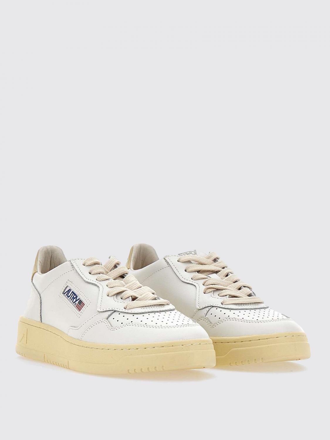 AUTRY SNEAKERS: Sneakers Medalist Autry in pelle , Beige - Img 2