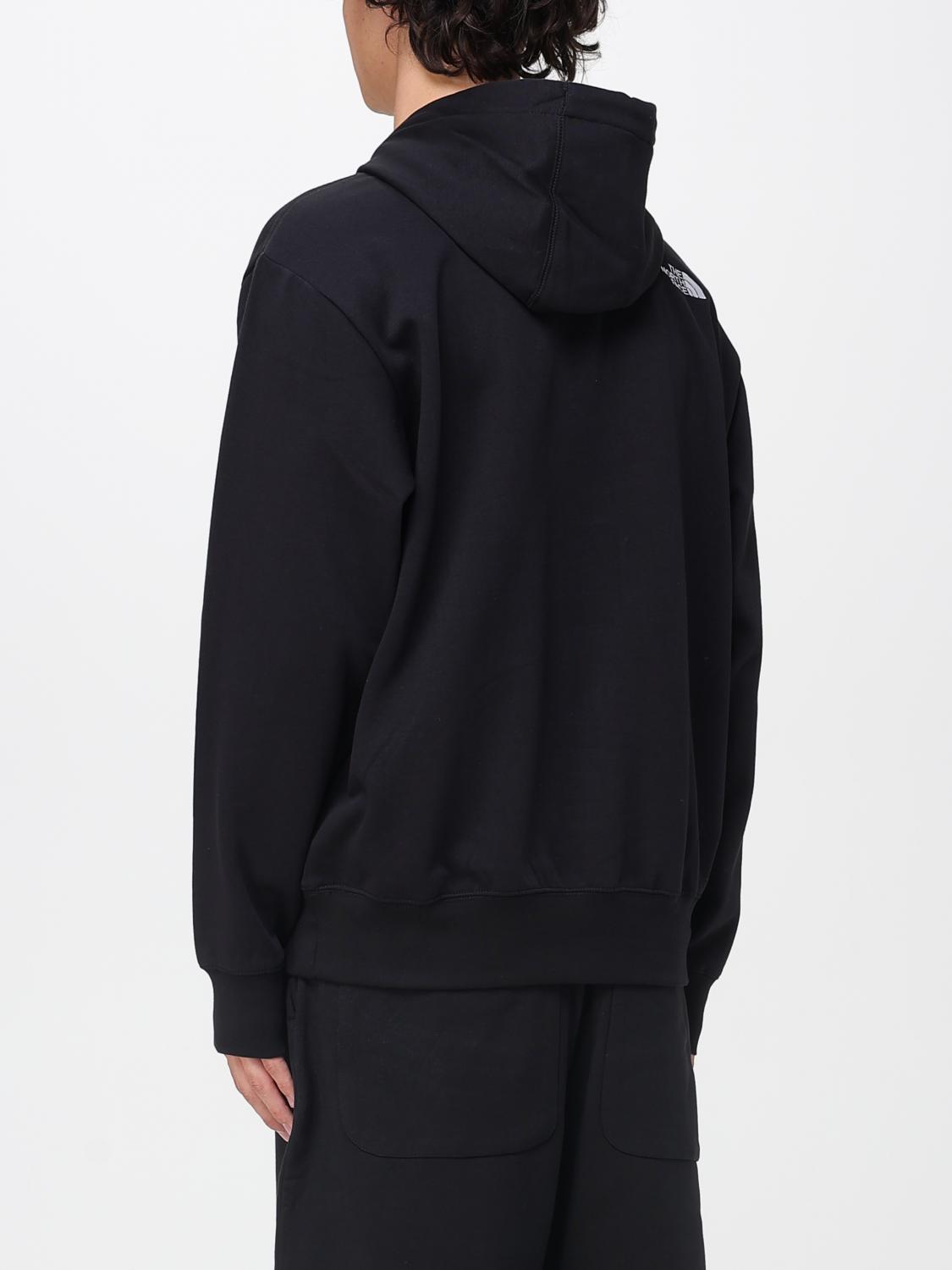 THE NORTH FACE SWEATSHIRT: Essential Cotton Blend Sweatshirt The North Face, Black - Img 2