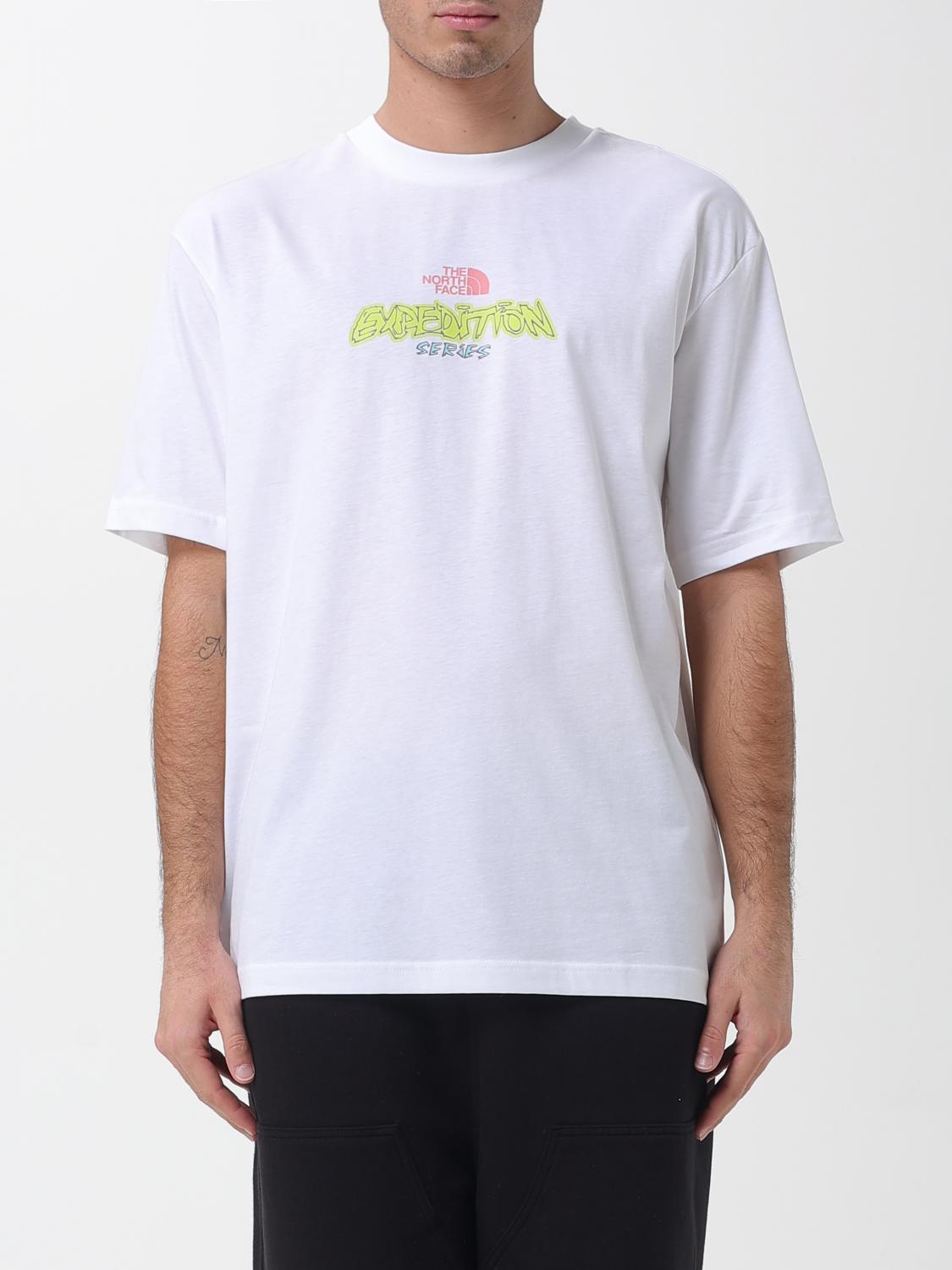 THE NORTH FACE T-SHIRT: T-shirt Expedition Celebration The North Face in misto cotone , Bianco - Img 1