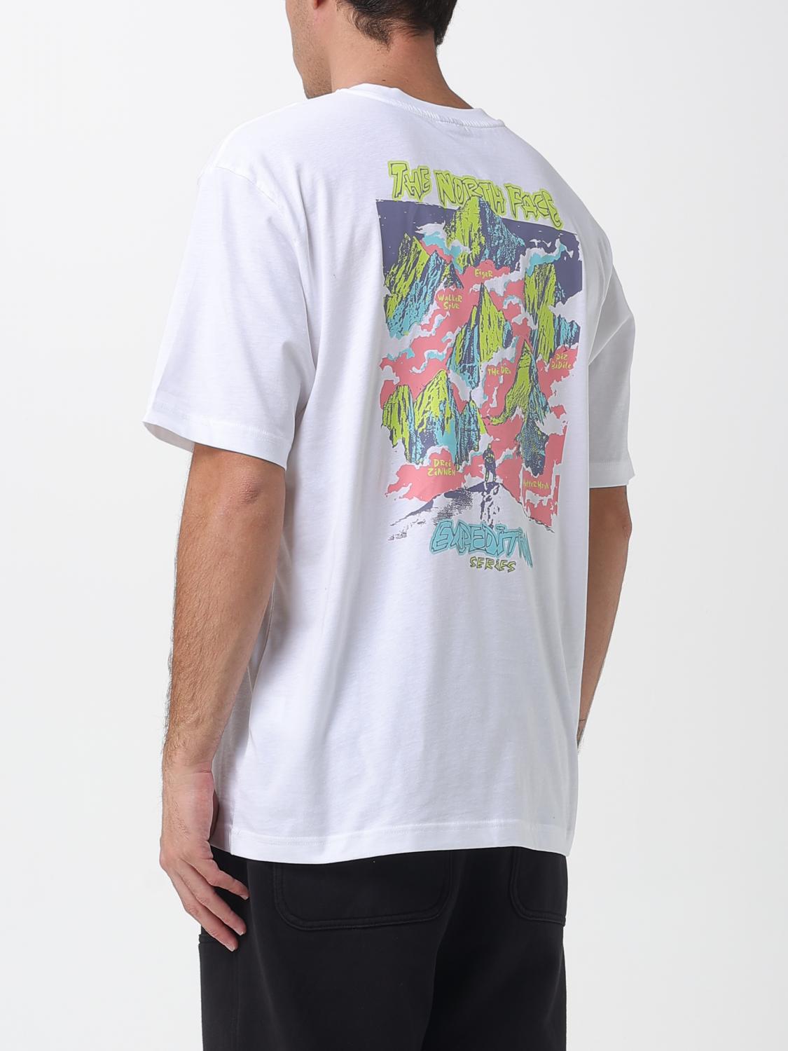 THE NORTH FACE T-SHIRT: T-shirt Expedition Celebration The North Face in misto cotone , Bianco - Img 2