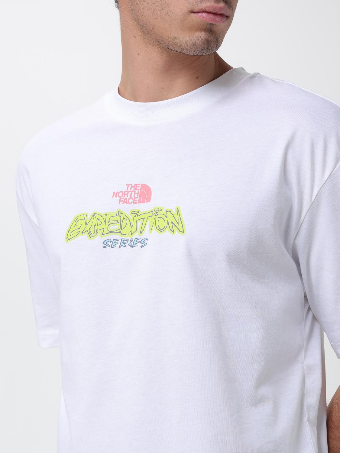 THE NORTH FACE T-SHIRT: T-shirt Expedition Celebration The North Face in misto cotone , Bianco - Img 3