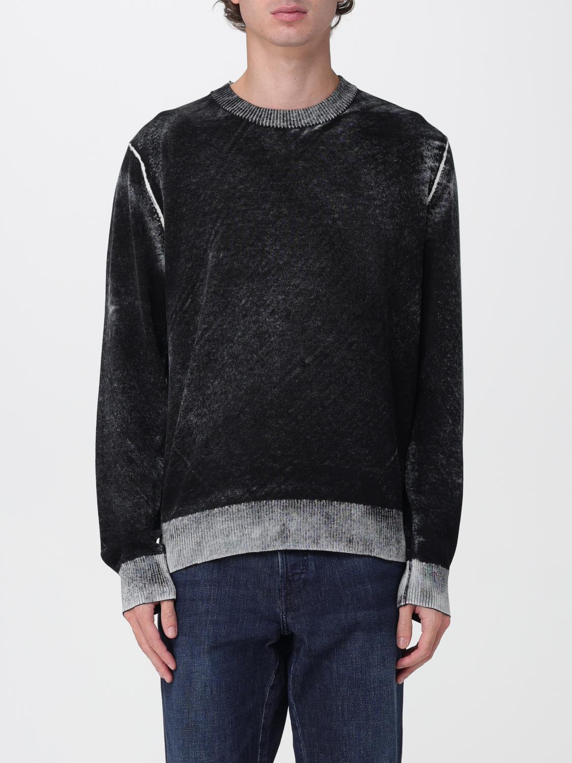 DIESEL JUMPER: Jumper men Diesel, Black - Img 1
