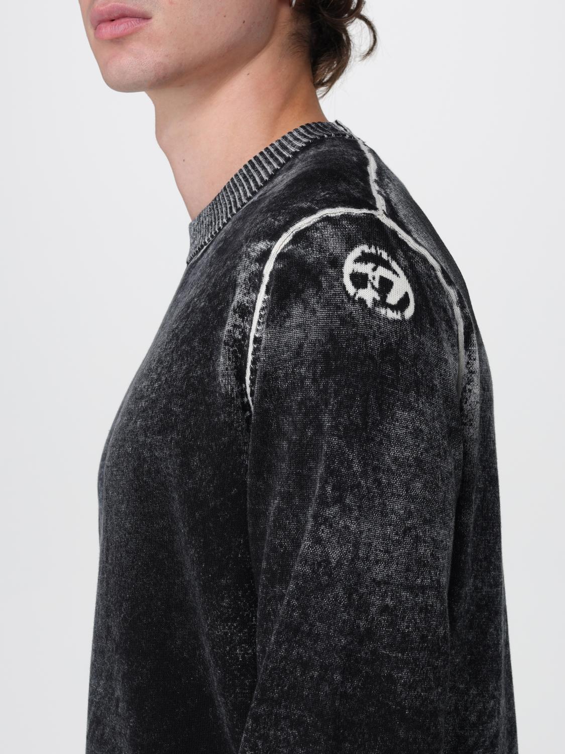 DIESEL JUMPER: Jumper men Diesel, Black - Img 3
