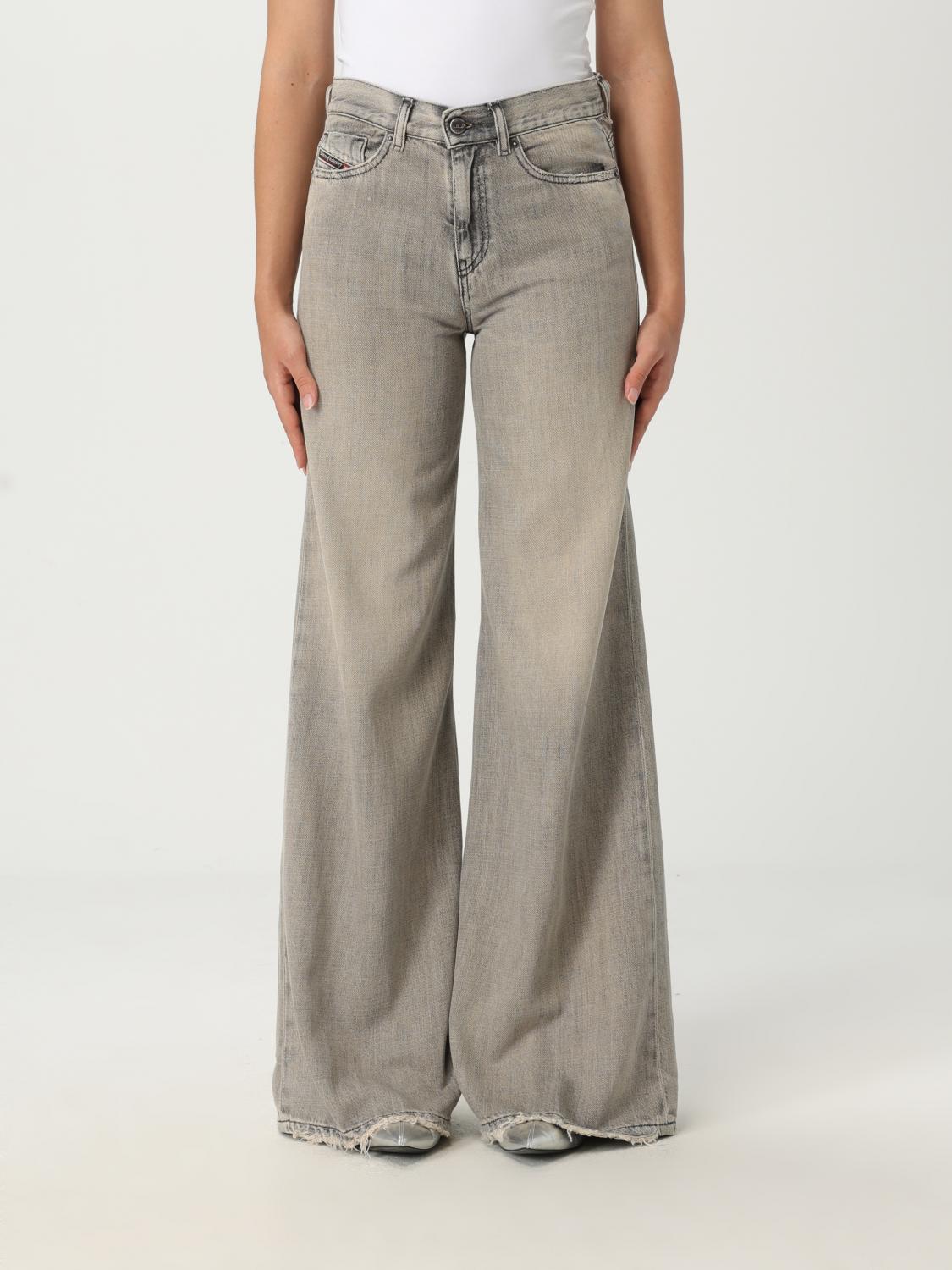 DIESEL JEANS: Jeans Diesel in denim , Nero - Img 1