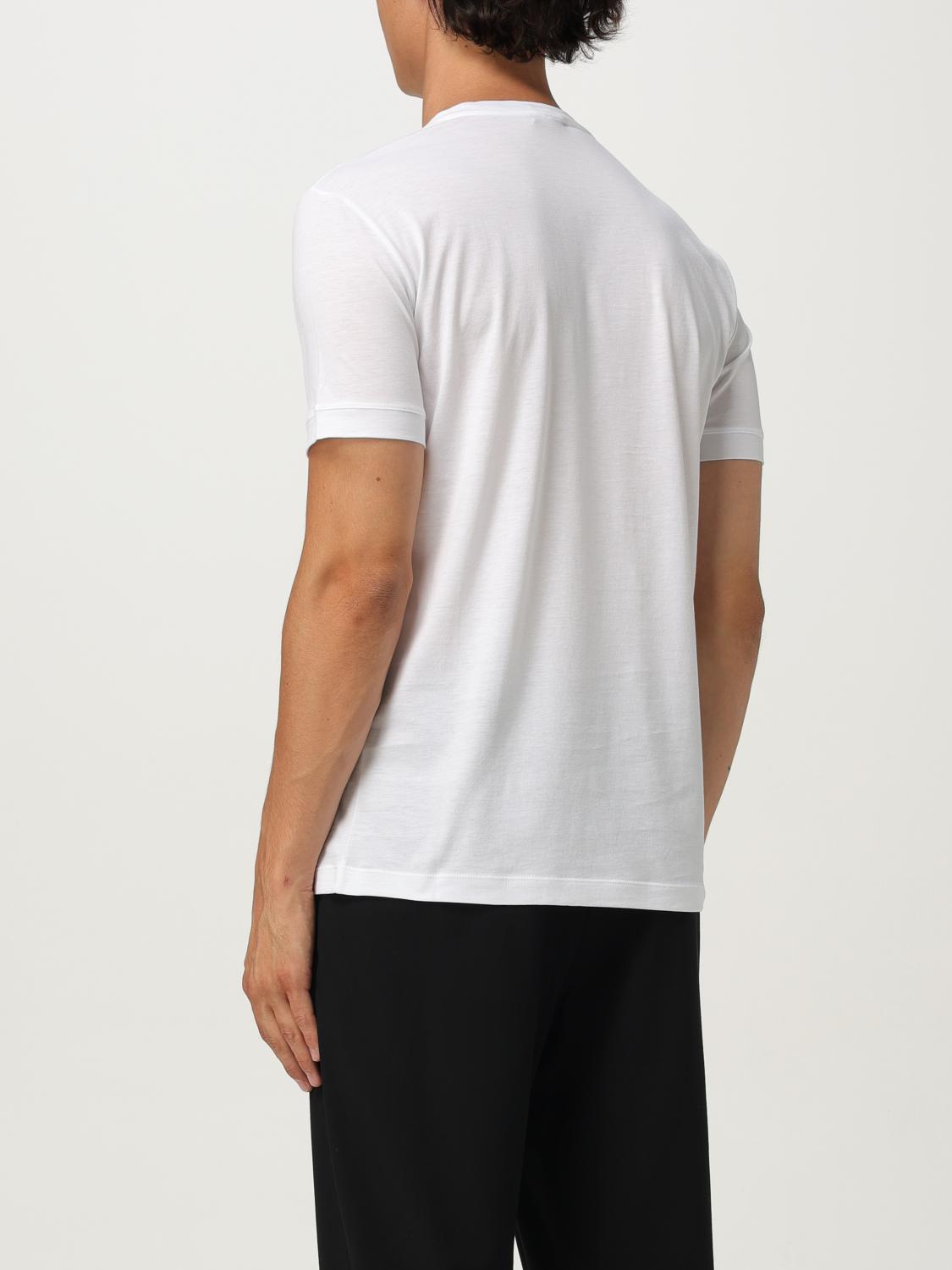 Giorgio Armani T-shirt men - White | 3GST57SJMCZ | GIGLIO.COM