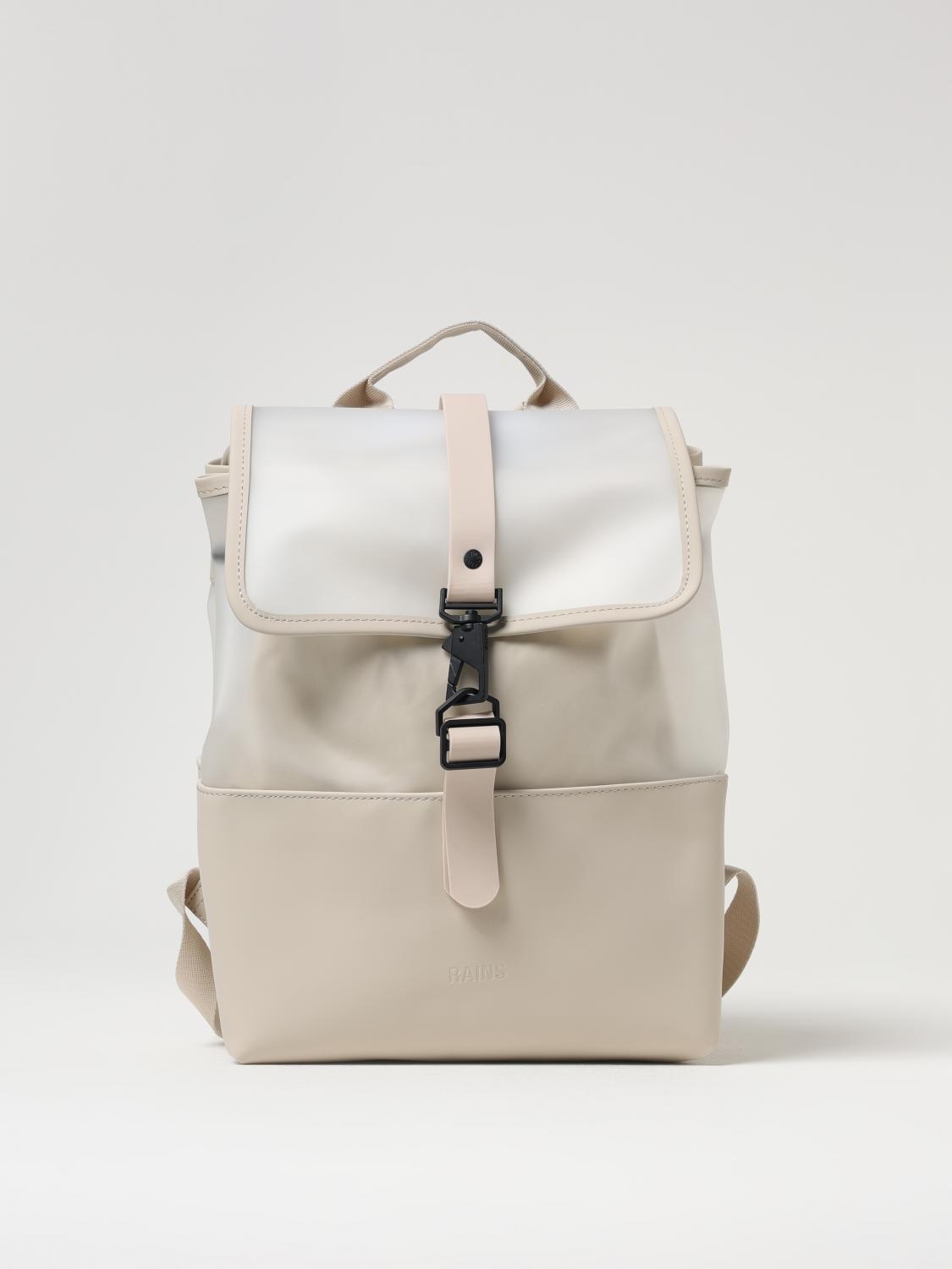 RAINS ZAINO: Zaino Rains Split Bucket, Beige - Img 1