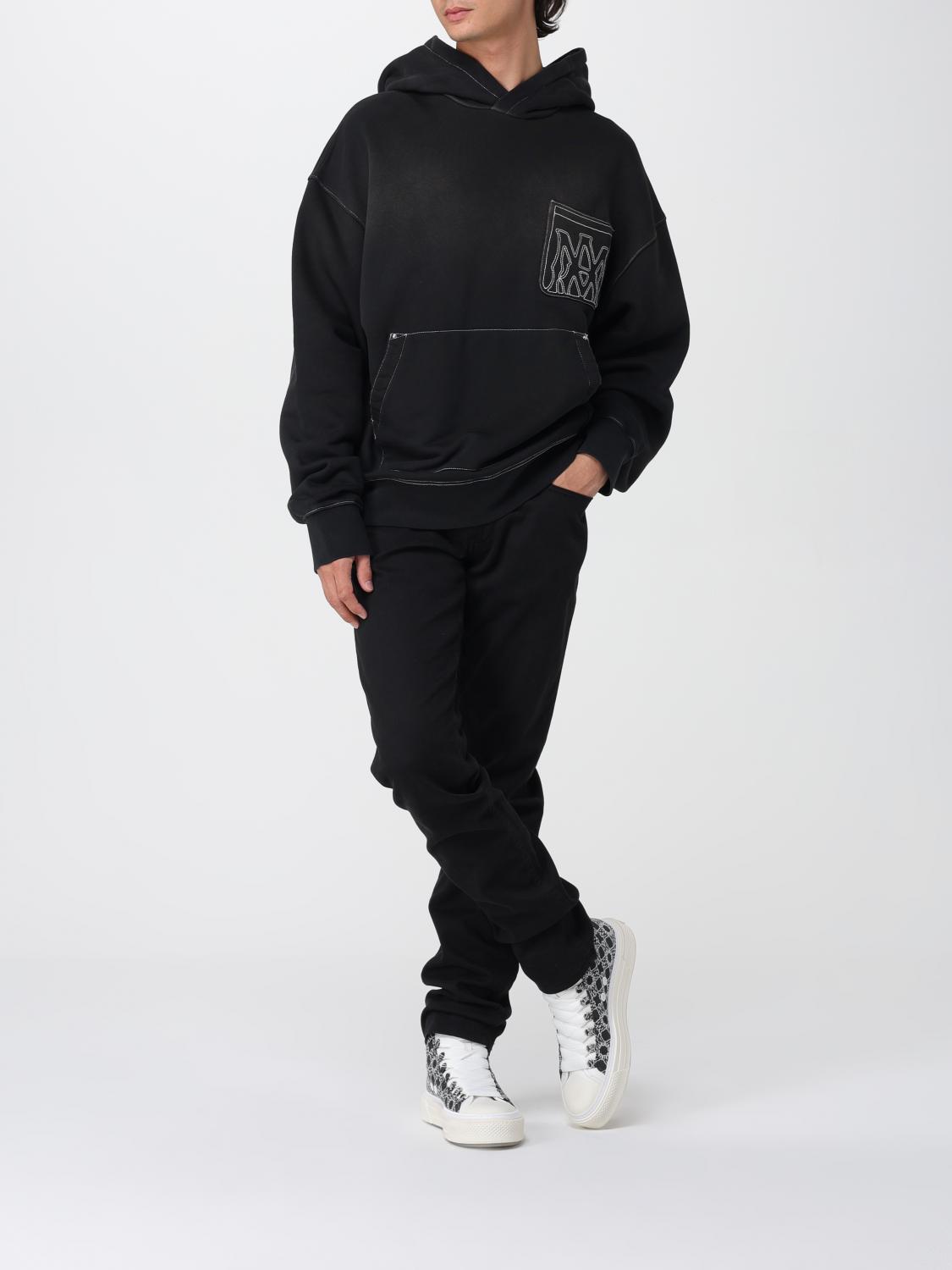 Amiri スウェットシャツ メンズ - ブラック | AMJYHD1120 | GIGLIO.COM