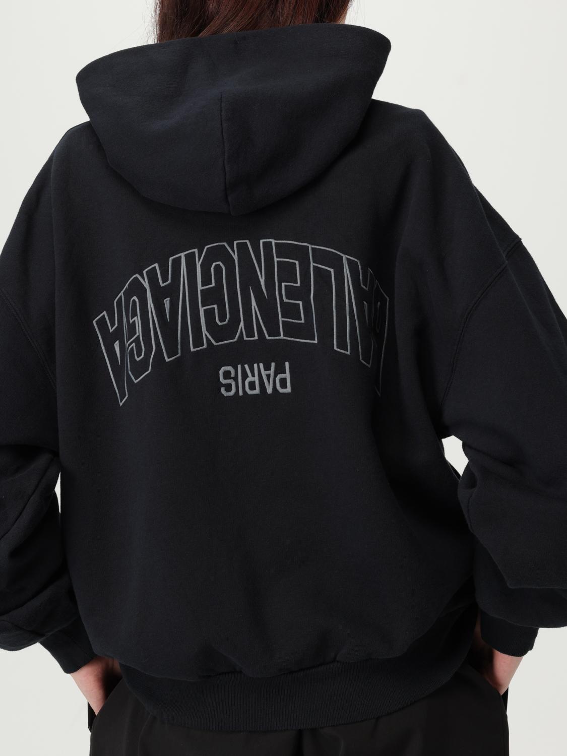 BALENCIAGA SUDADERA: Sudadera mujer Balenciaga, Carbón - Img 5