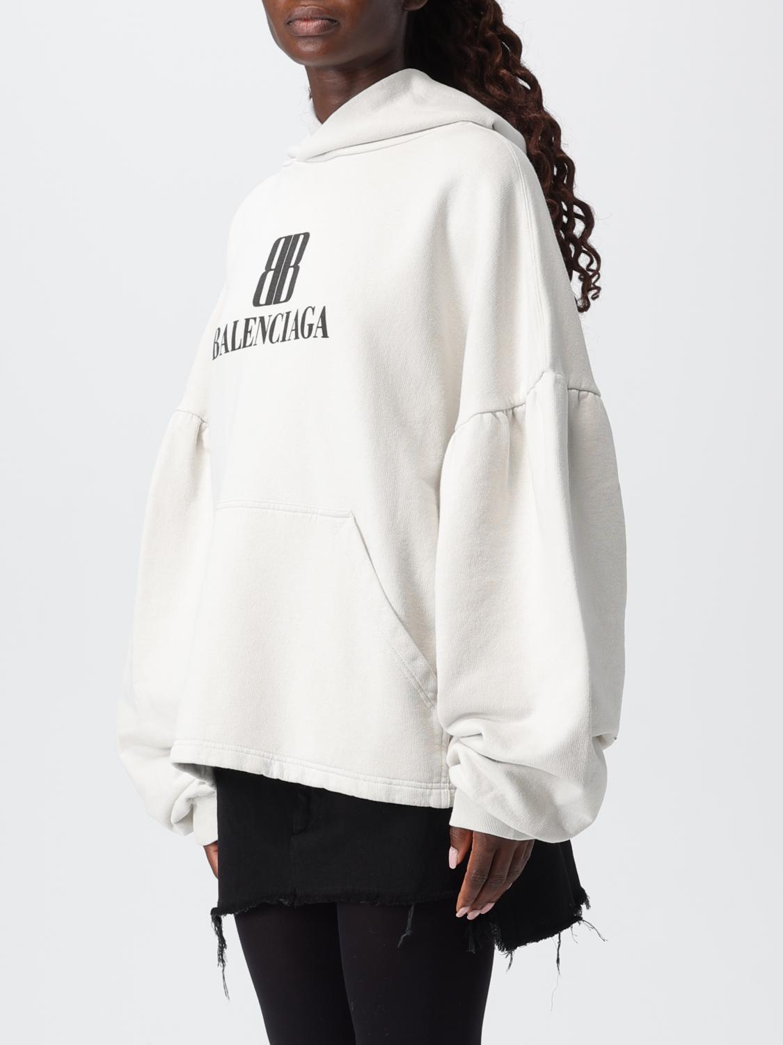 Balenciaga Sweatshirt woman - Yellow Cream | 818433TSVO3 | GIGLIO.COM