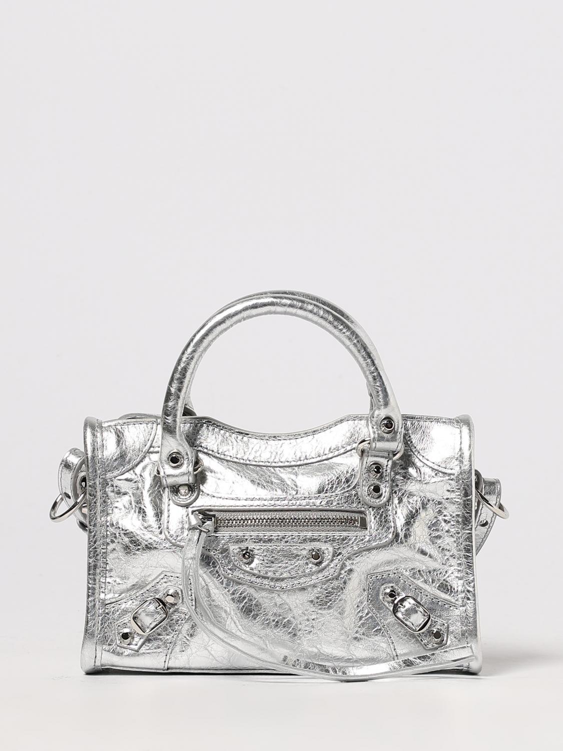 Balenciaga Shoulder bag woman - Silver | 8196712AA9R | GIGLIO.COM