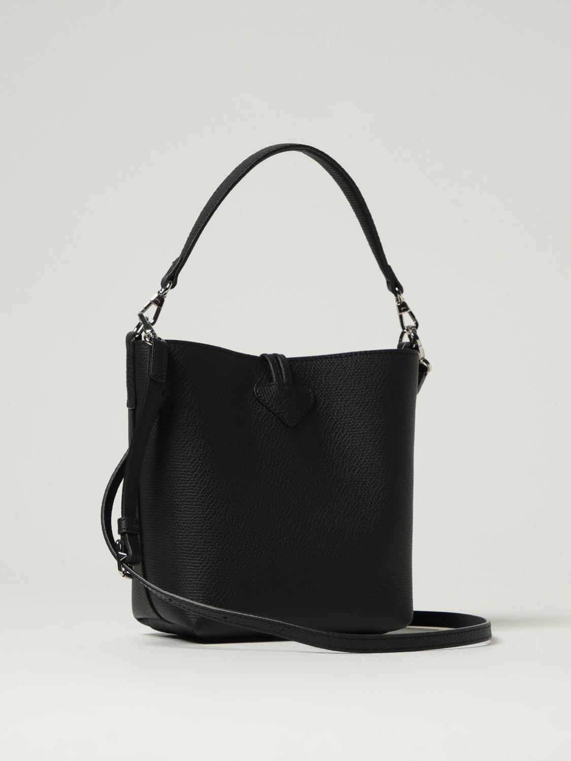 LONGCHAMP MINITASCHE: Schultertasche damen Longchamp, Schwarz - Img 2