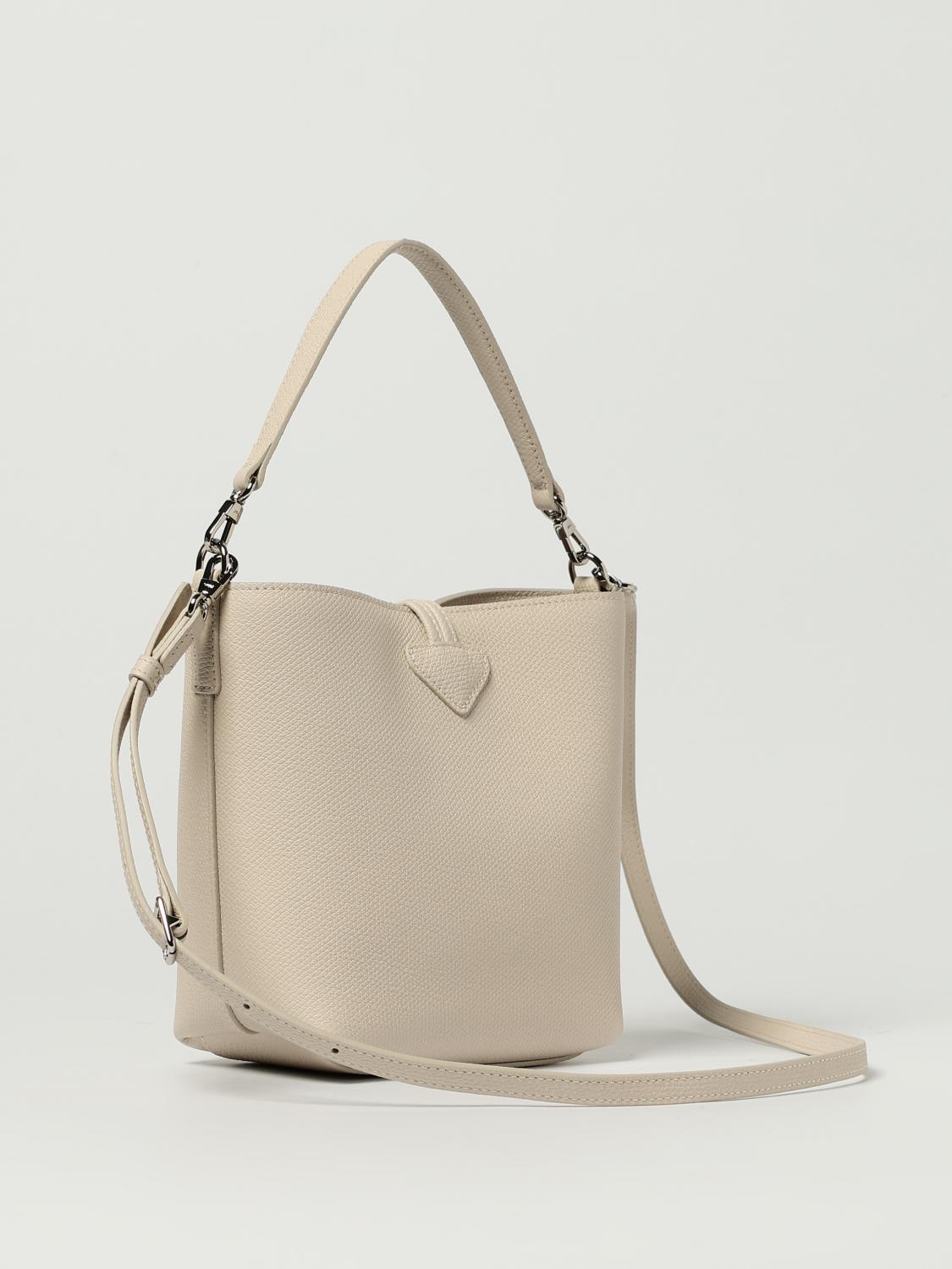 LONGCHAMP MINITASCHE: Schultertasche damen Longchamp, Ivory - Img 2