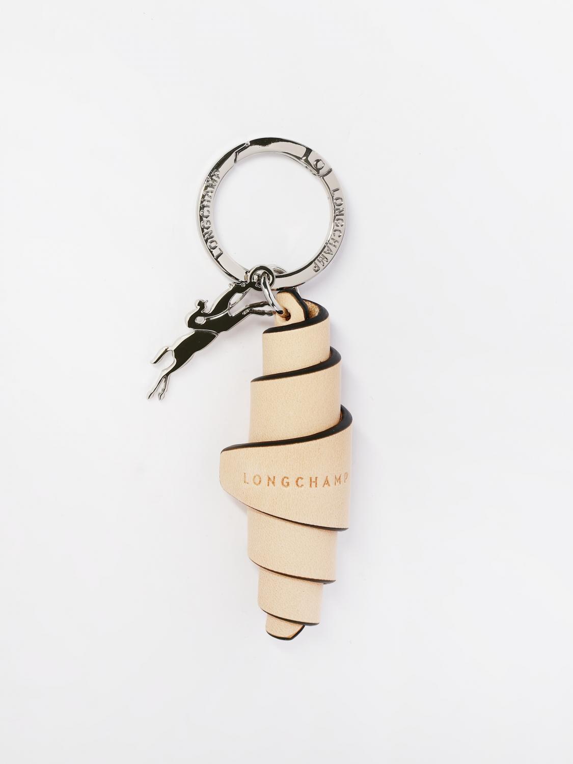 Longchamp Key chain woman - Sand | 36095 J27 | GIGLIO.COM