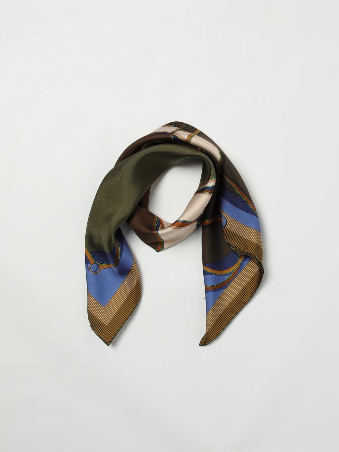 LONGCHAMP FOULARD: Foulard Longchamp in seta stampata , Bordeaux - Img 2