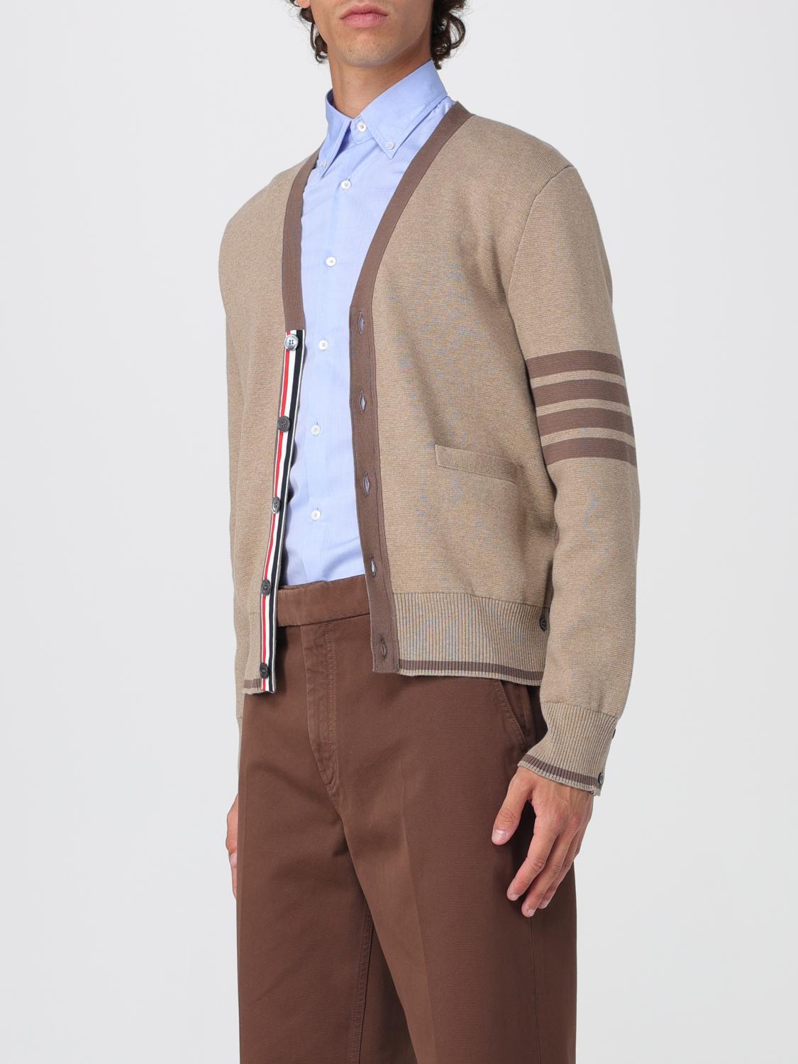THOM BROWNE PULL: Pull homme Thom Browne, Beige - Img 4