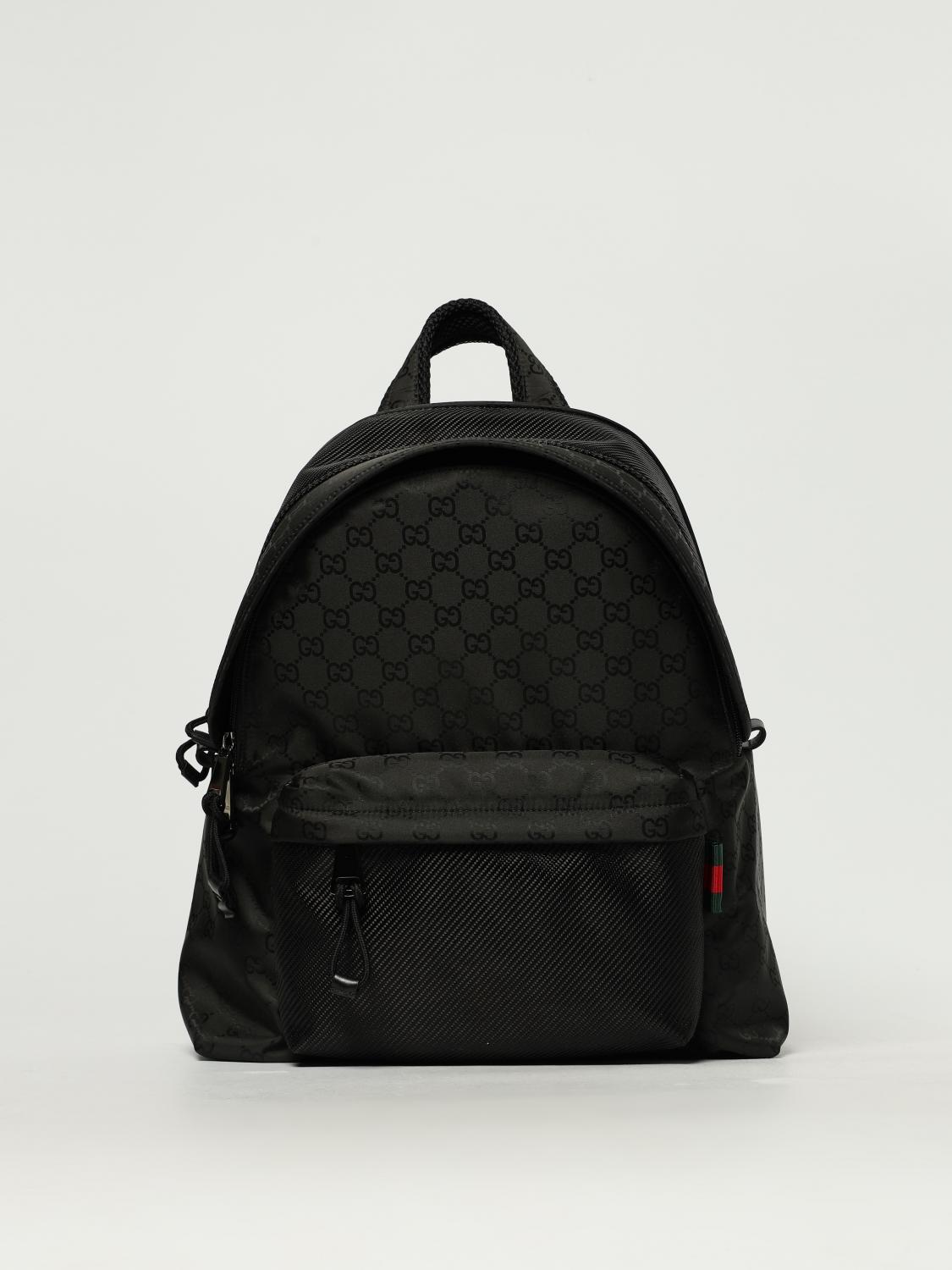 GUCCI BACKPACK: Bags men Gucci, Black - Img 1