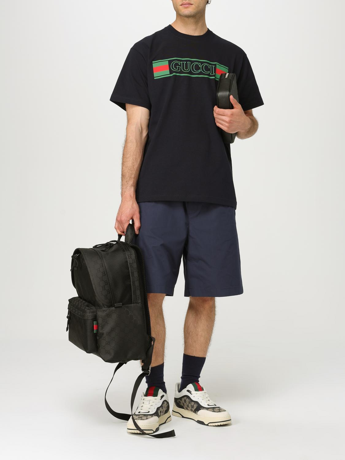 GUCCI BACKPACK: Bags men Gucci, Black - Img 2