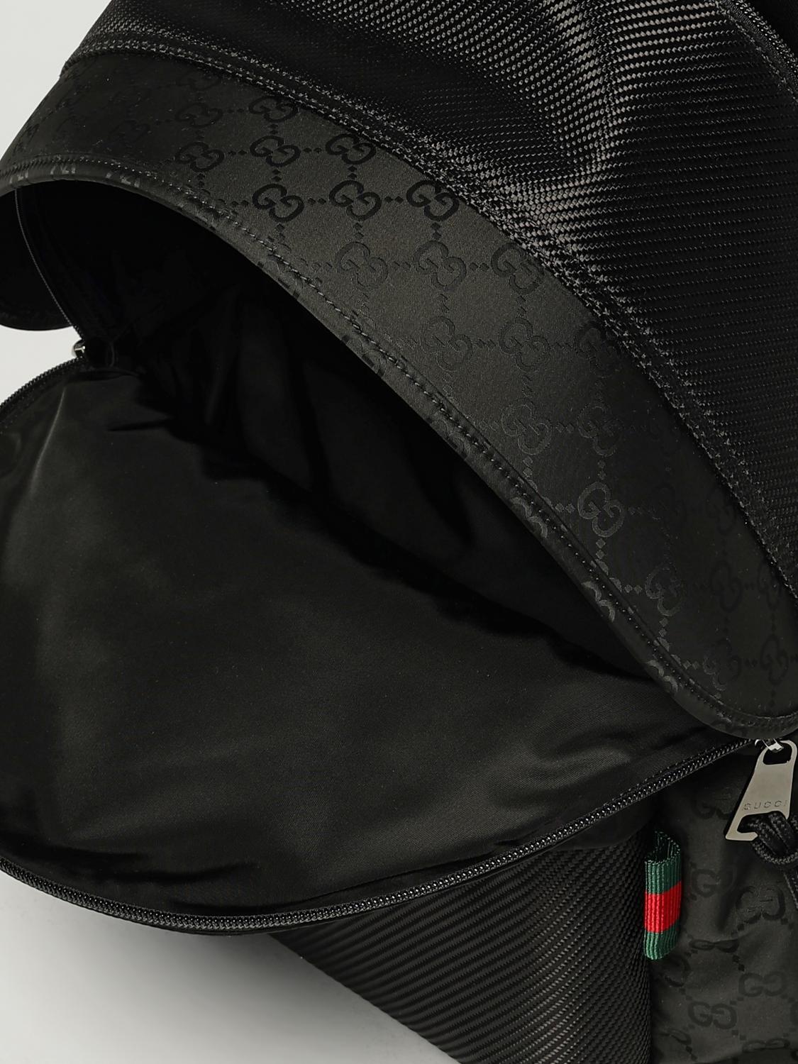 GUCCI BACKPACK: Bags men Gucci, Black - Img 5