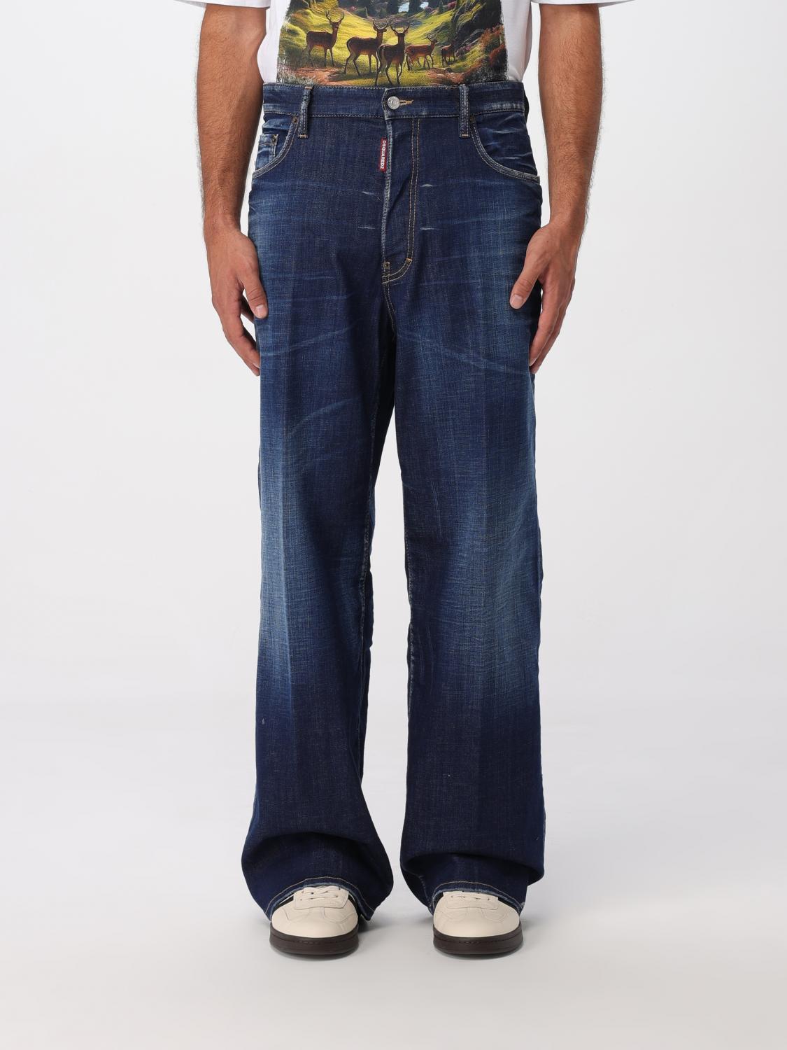 DSQUARED2 JEANS: Jeans Dsquared2 in denim stretch , Denim - Img 1