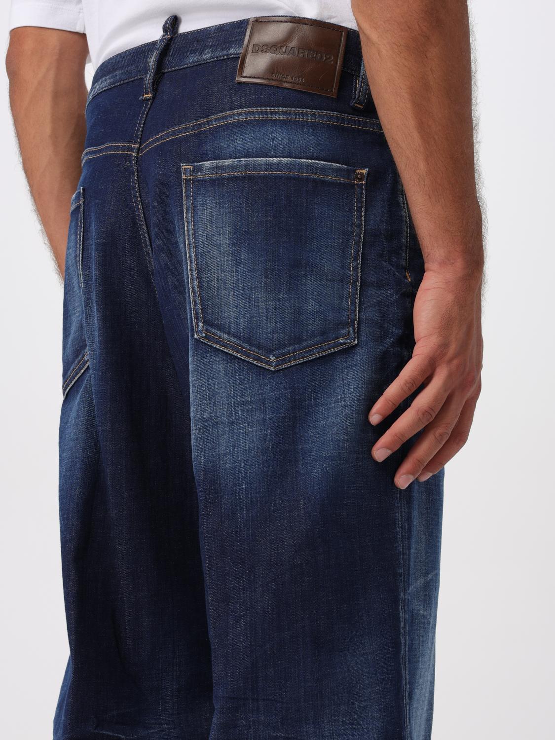 DSQUARED2 JEANS: Jeans Dsquared2 in denim stretch , Denim - Img 3