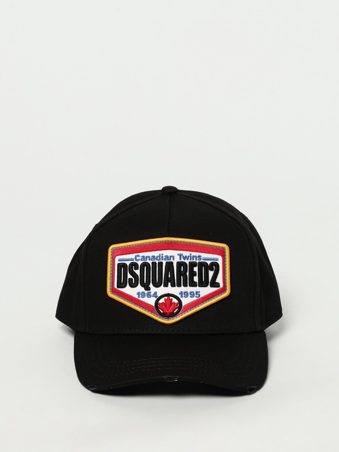 DSQUARED2 ГОЛОВНОЙ УБОР: Головной убор Мужское Dsquared2, Черный - Img 2