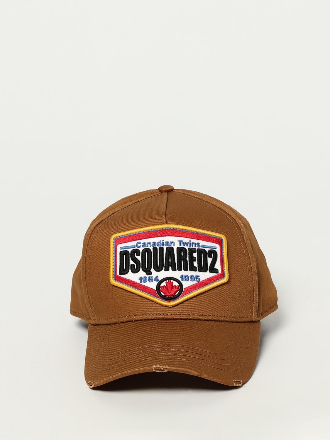 DSQUARED2 HAT: Hat men Dsquared2, Camel - Img 2