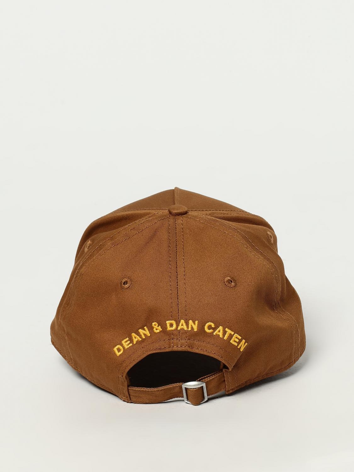 DSQUARED2 HAT: Hat men Dsquared2, Camel - Img 3