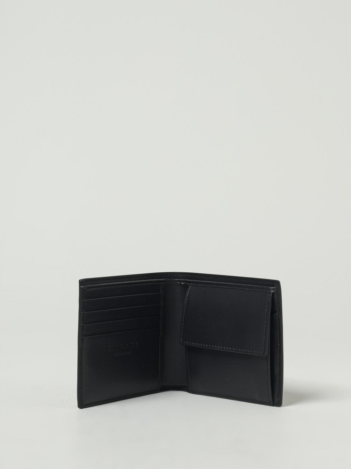 DSQUARED2 WALLET: Wallet men Dsquared2, Black - Img 2