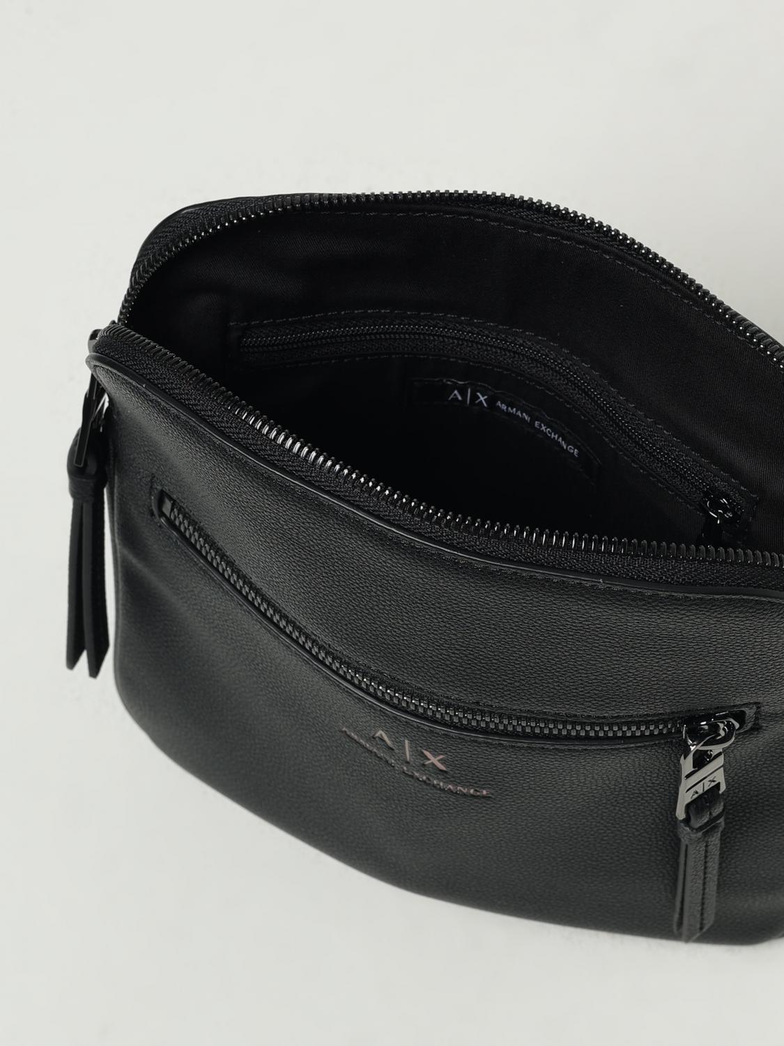 ARMANI EXCHANGE SHOULDER BAG: Bags men Armani Exchange, Black - Img 3