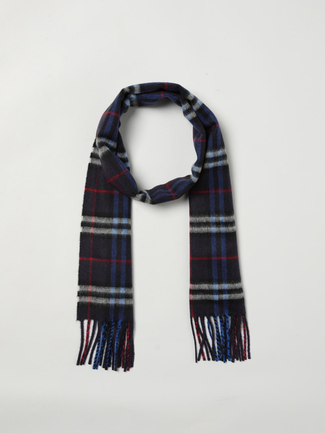 BURBERRY SCIARPA: Scarf kids Burberry, Blue - Img 2