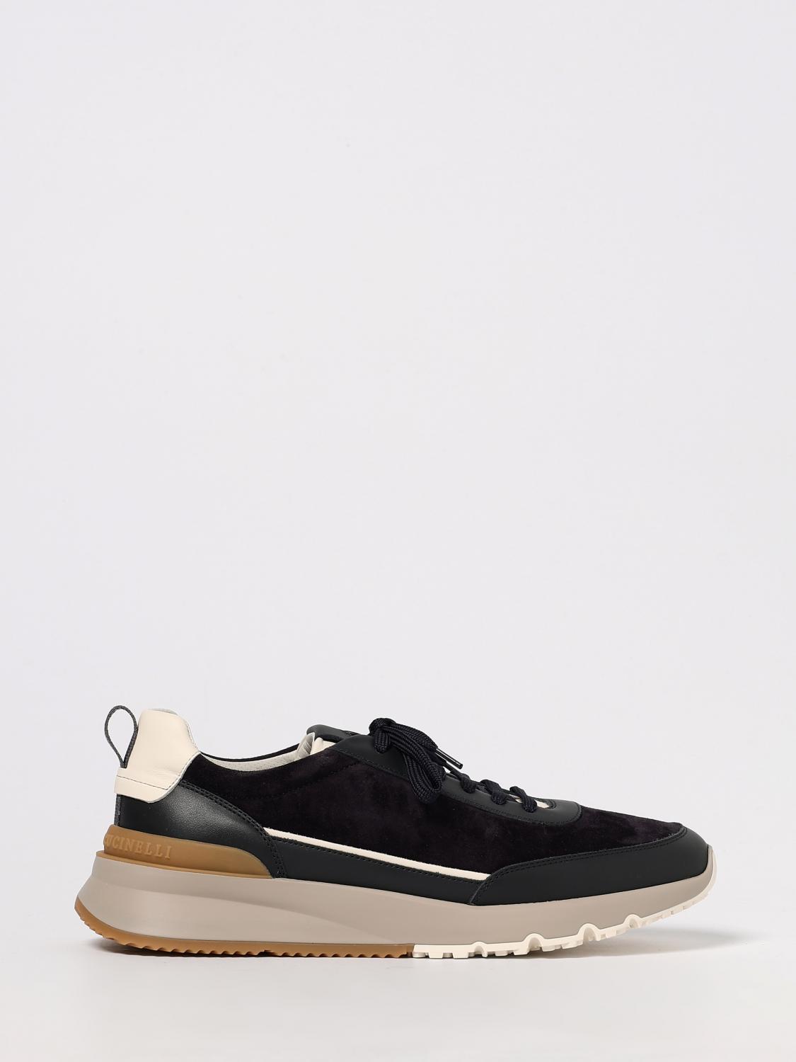 Brunello Cucinelli Sneakers men - Blue | MZUSGGO278 | GIGLIO.COM