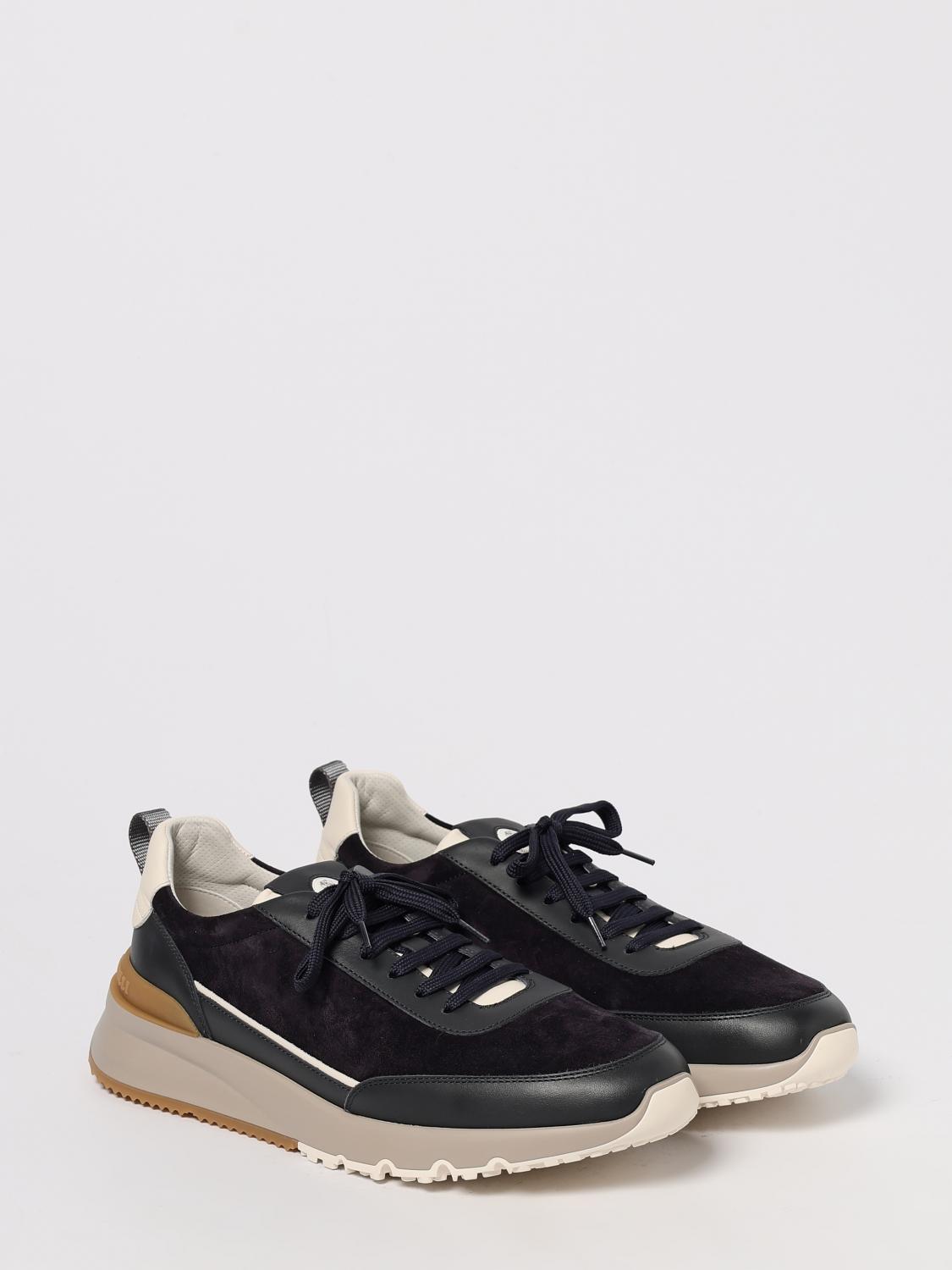 Brunello Cucinelli Sneakers men - Blue | MZUSGGO278 | GIGLIO.COM