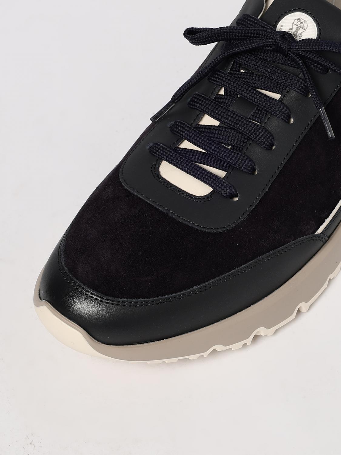 Brunello Cucinelli Sneakers men - Blue | MZUSGGO278 | GIGLIO.COM