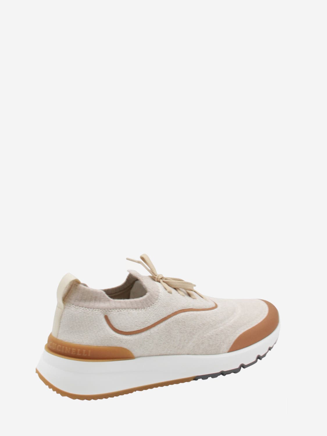 BRUNELLO CUCINELLI SNEAKERS: Sneakers herren Brunello Cucinelli, Beige - Img 3