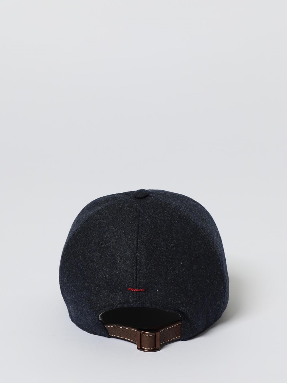 BRUNELLO CUCINELLI CAPPELLO: Hat men Brunello Cucinelli, Blue - Img 3