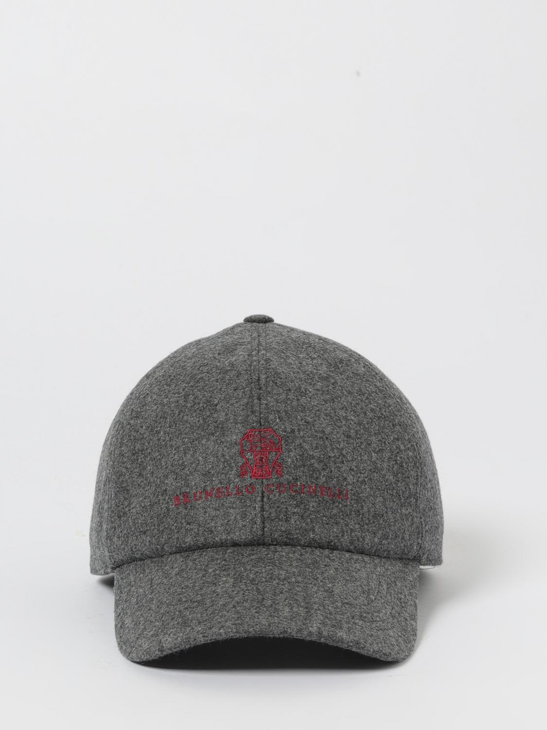 BRUNELLO CUCINELLI HAT: Hat men Brunello Cucinelli, Charcoal - Img 2