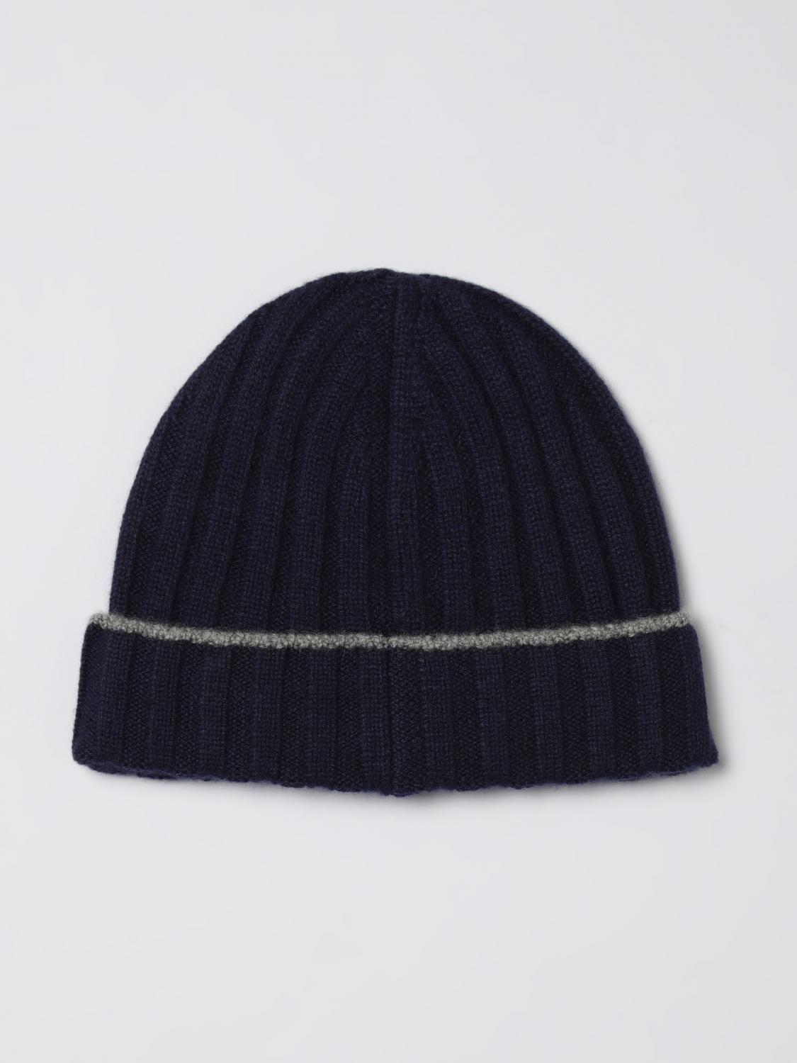 BRUNELLO CUCINELLI HAT: Hat men Brunello Cucinelli, Blue - Img 2