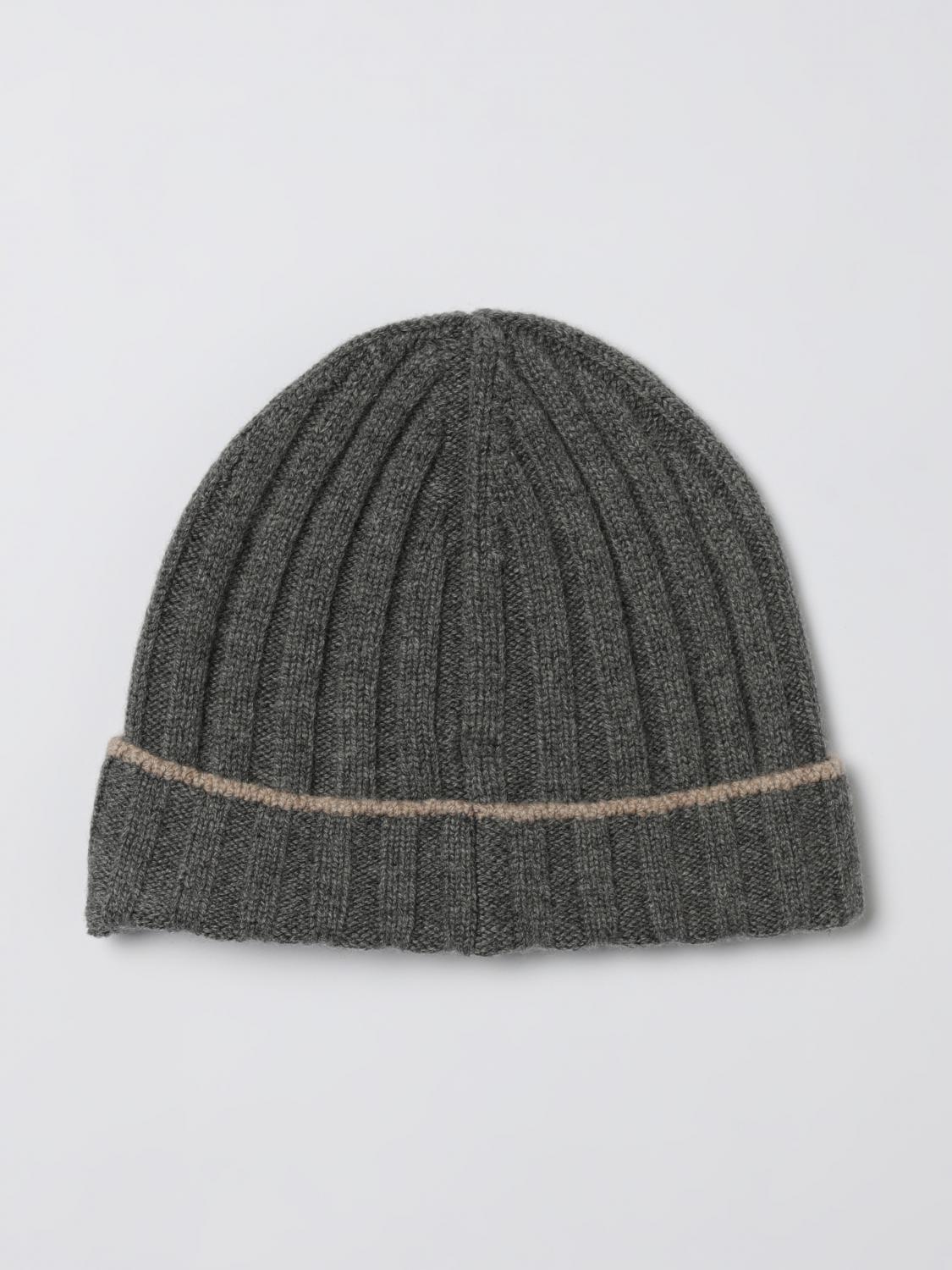 BRUNELLO CUCINELLI HAT: Hat men Brunello Cucinelli, Charcoal - Img 2