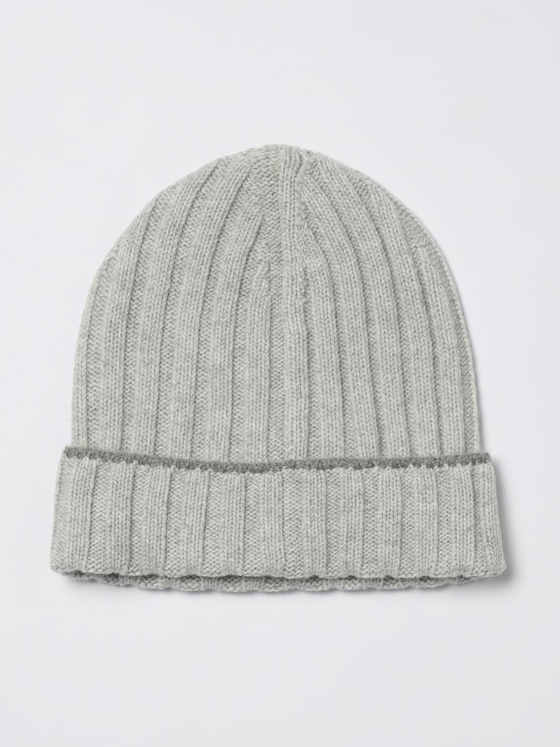 BRUNELLO CUCINELLI HAT: Hat men Brunello Cucinelli, Mouse Grey - Img 1