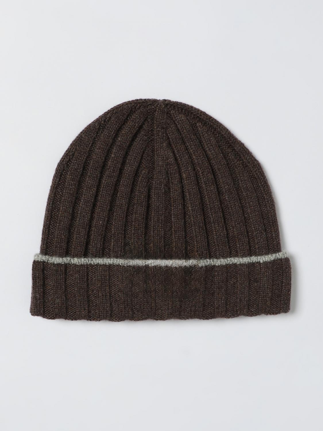 BRUNELLO CUCINELLI HAT: Hat men Brunello Cucinelli, Dark - Img 1