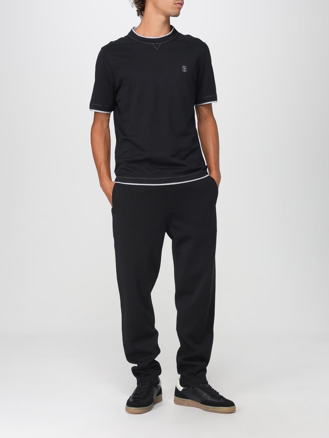 BRUNELLO CUCINELLI PANTS: Pants men Brunello Cucinelli, Black - Img 2