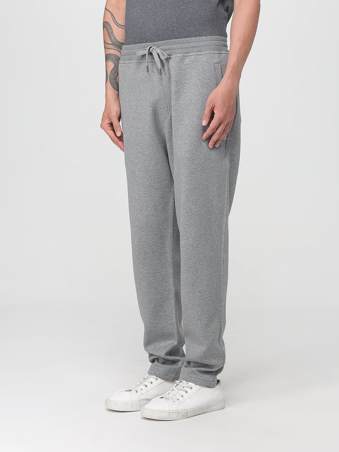 BRUNELLO CUCINELLI 팬츠: 팬츠 남성 Brunello Cucinelli, 그레이 - Img 4