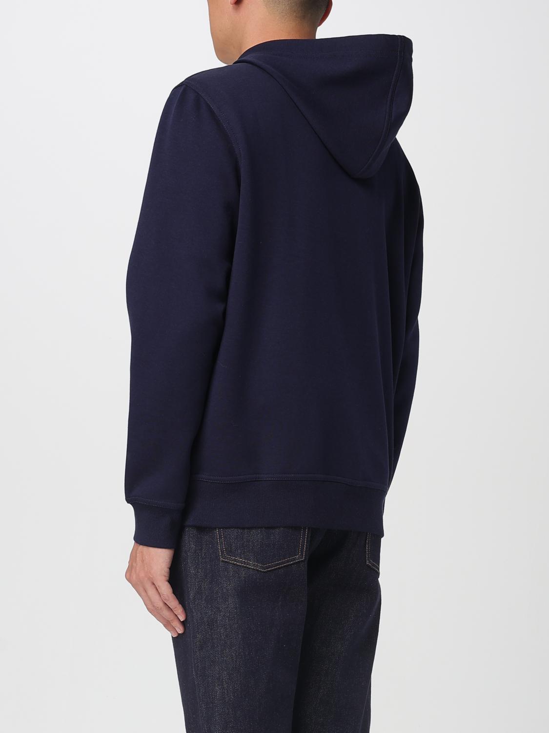 BRUNELLO CUCINELLI SWEATSHIRT: Brunello Cucinelli Cotton and Cashmere Sweatshirt, Blue - Img 3