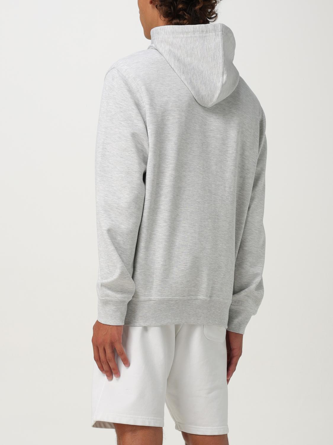 BRUNELLO CUCINELLI 스웨트셔츠: Brunello Cucinelli 코튼 캐시미어 스웨트셔츠, 그레이 - Img 3