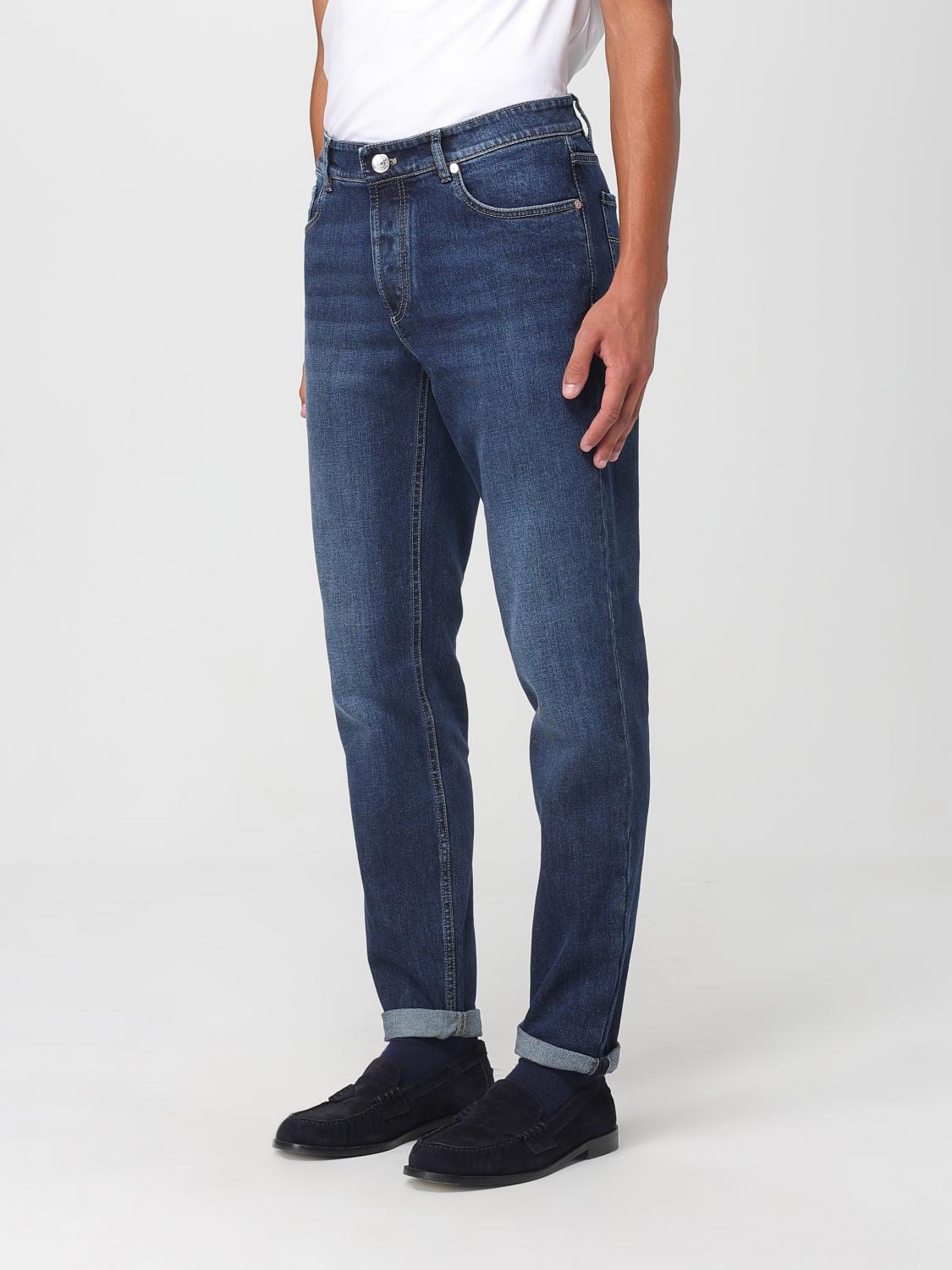 BRUNELLO CUCINELLI JEANS: Jeans men Brunello Cucinelli, Blue - Img 4
