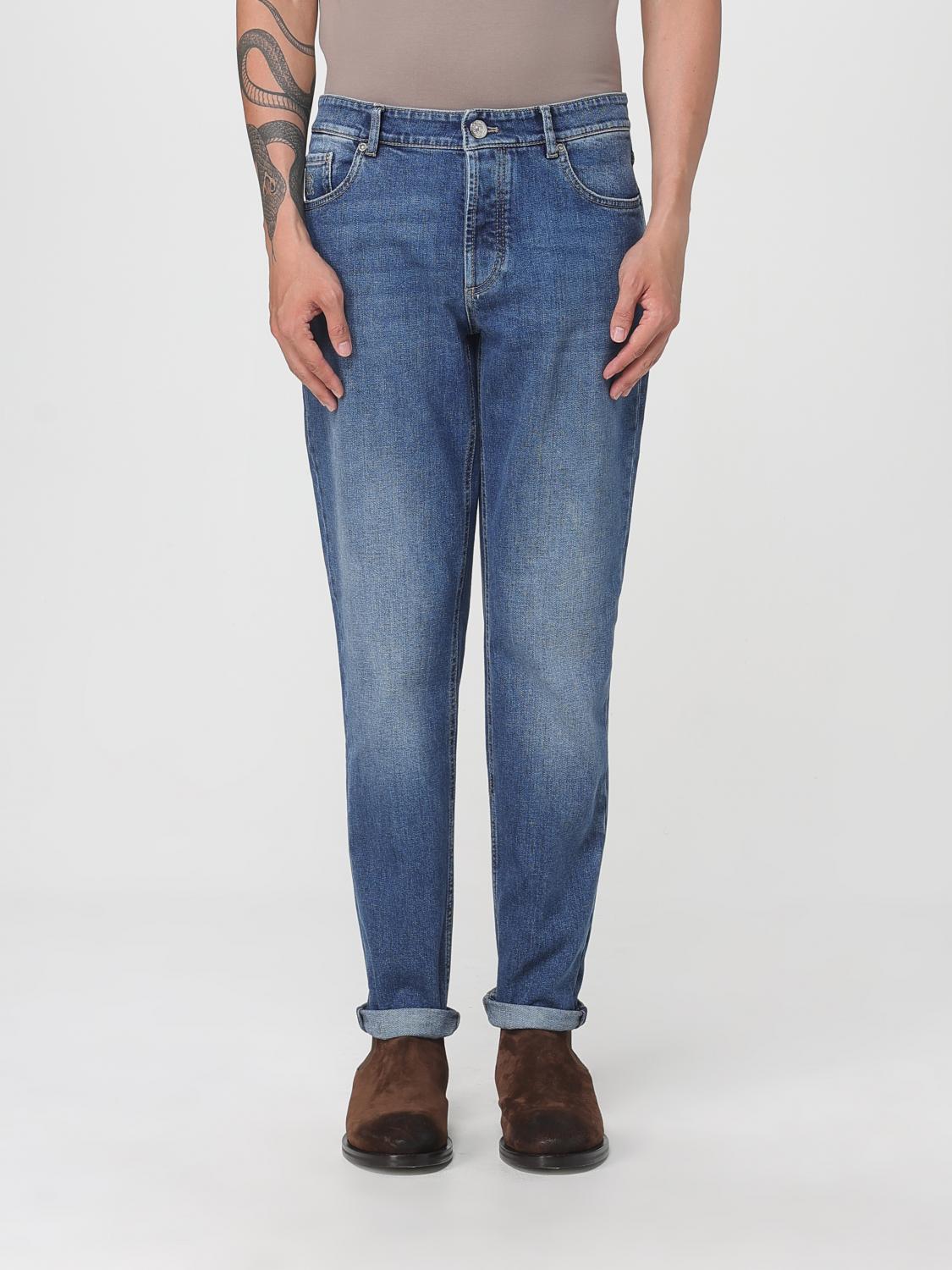 BRUNELLO CUCINELLI JEANS: Jeans hombre Brunello Cucinelli, Denim - Img 1
