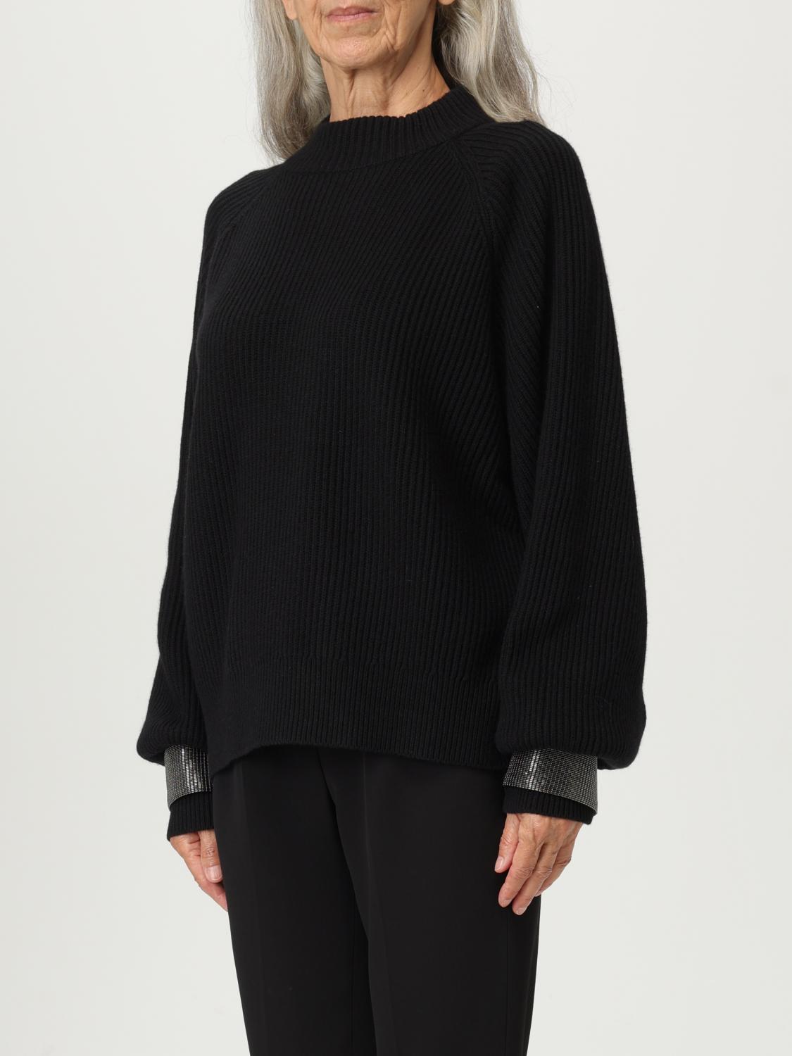 BRUNELLO CUCINELLI JERSEY: Jersey mujer Brunello Cucinelli, Negro - Img 4