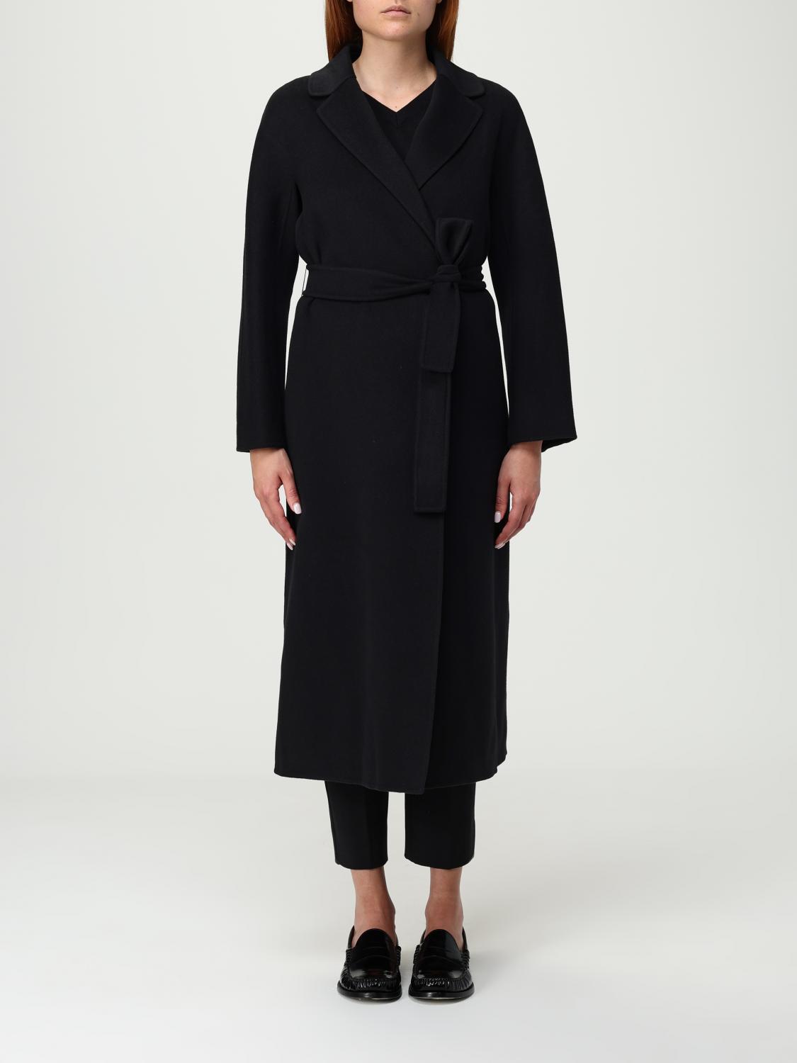 'S MAX MARA ABRIGO: Abrigo mujer 's Max Mara, Negro - Img 1