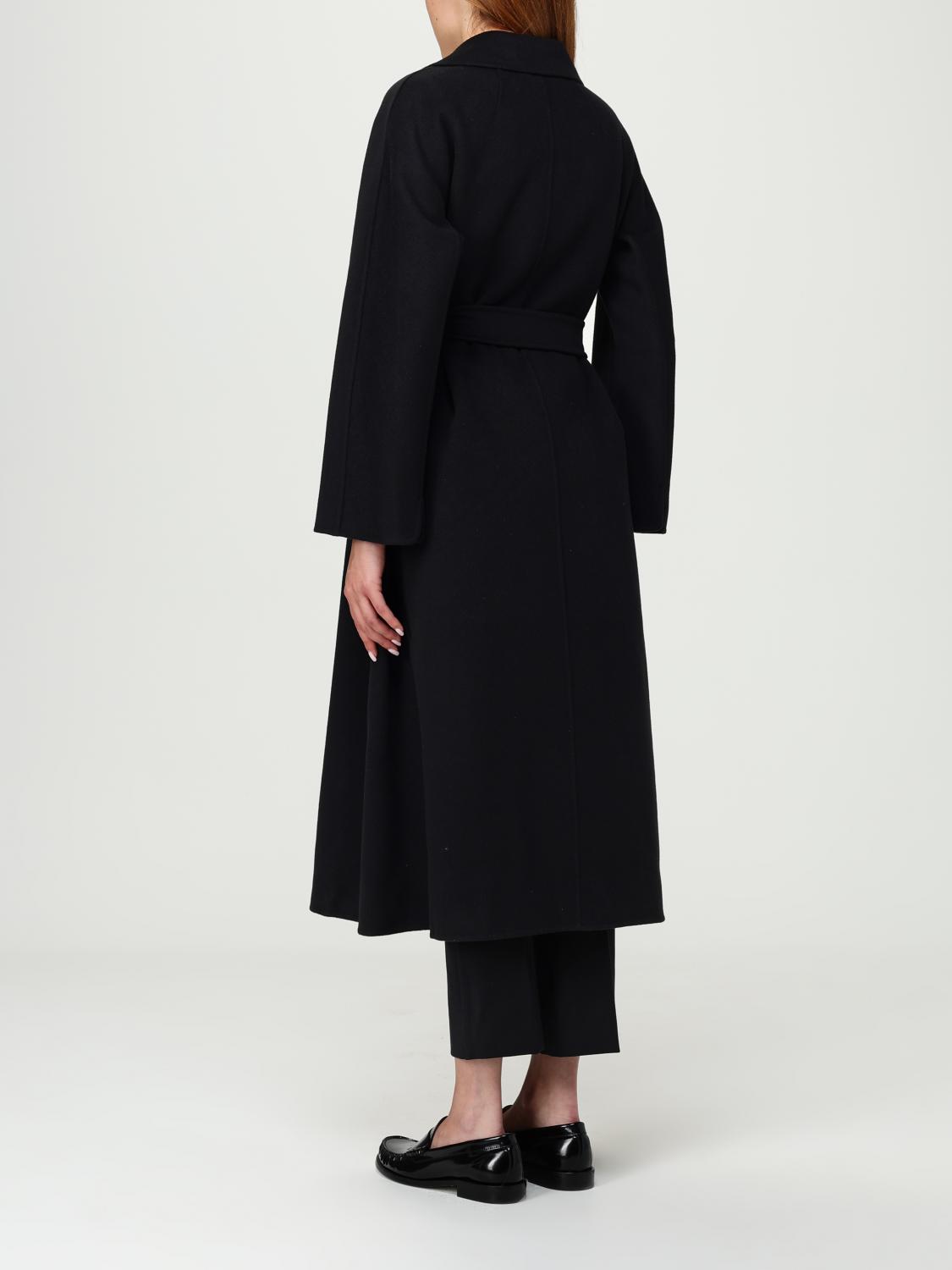 'S MAX MARA ABRIGO: Abrigo mujer 's Max Mara, Negro - Img 3